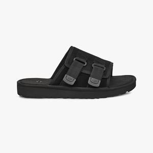 Ugg Dune Men Slippers Black (7956YHNVT)